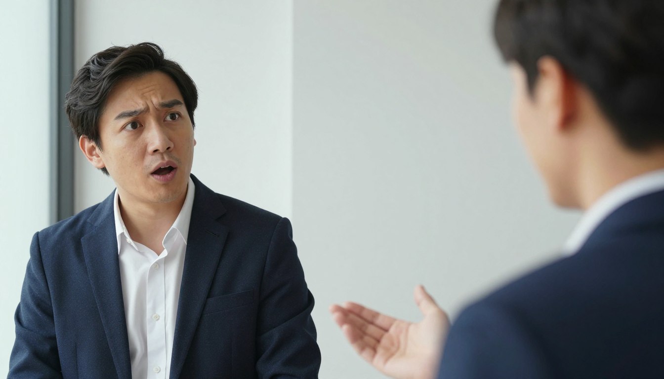 Cięta riposta w rozmowie między dwiema osobami