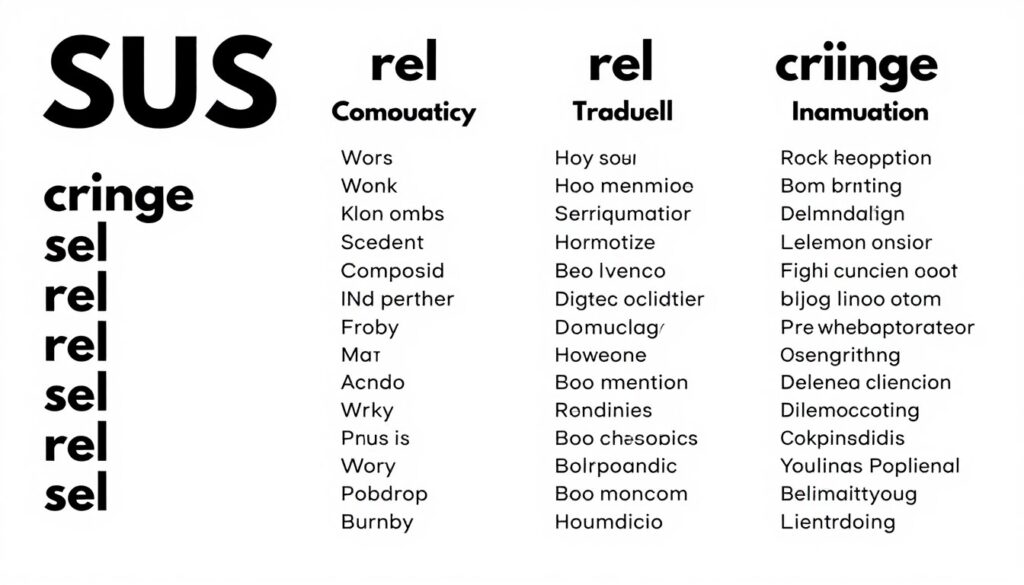 Co to znaczy SUS - porównanie z innymi slangowymi określeniami