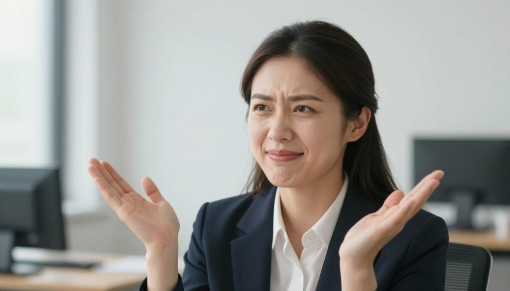 Osoba reagująca ciętą ripostą na krytykę wyglądu