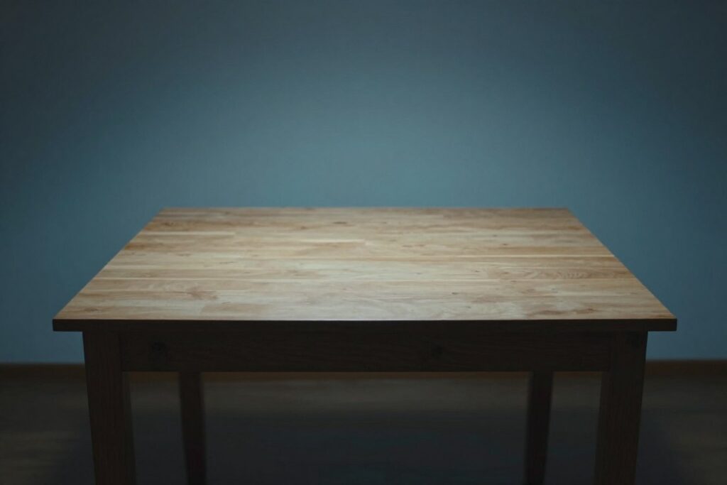 Pusty stół sennik - symbol samotności lub nowego początku Pusty stół sennik - symbol samotności lub nowego początku