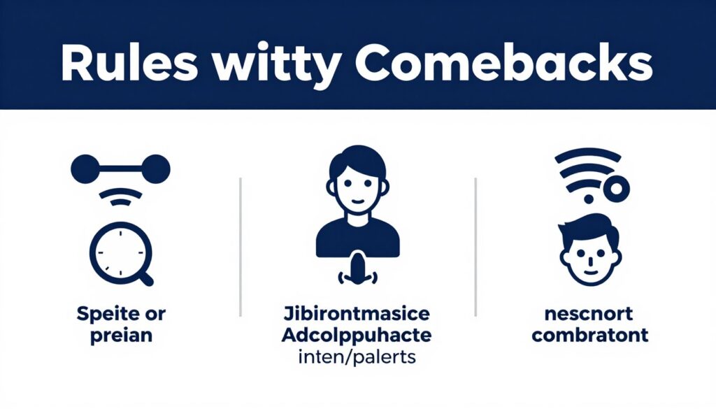 Zasady ciętej riposty przedstawione w formie graficznej